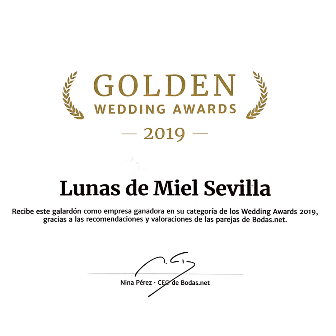golden wedding award 2019